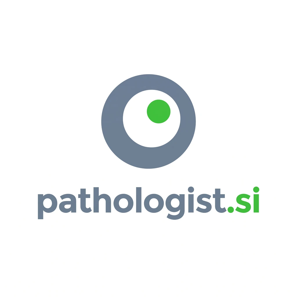 pathologist.si logo concept