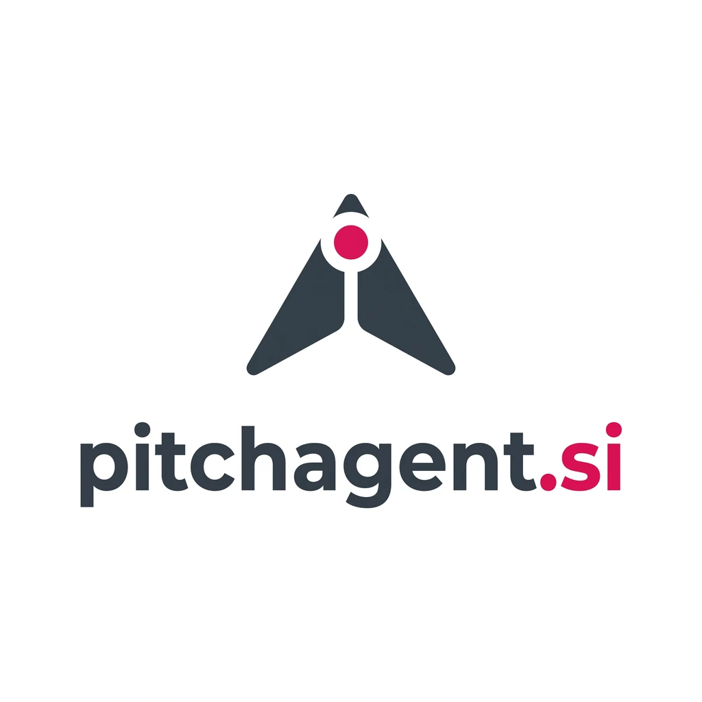 pitchagent.si logo concept