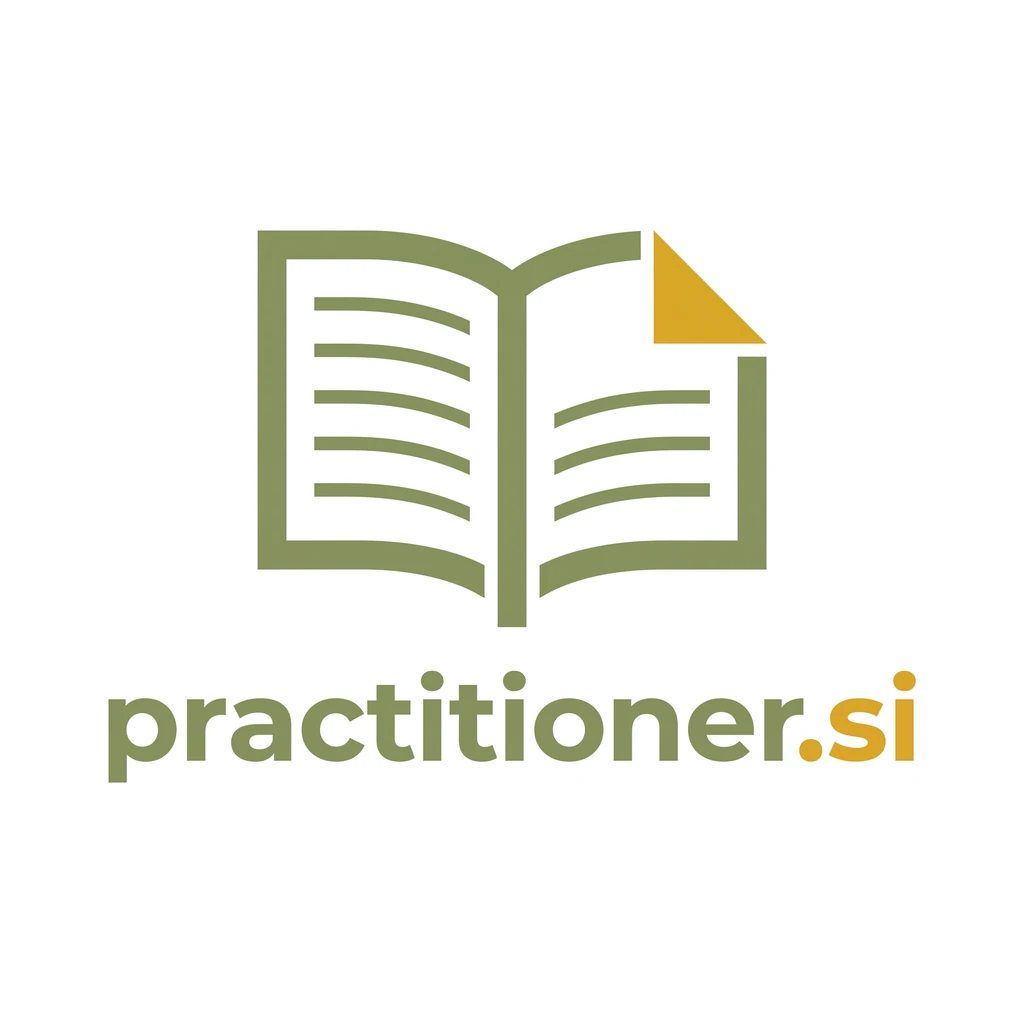 practitioner.si logo concept