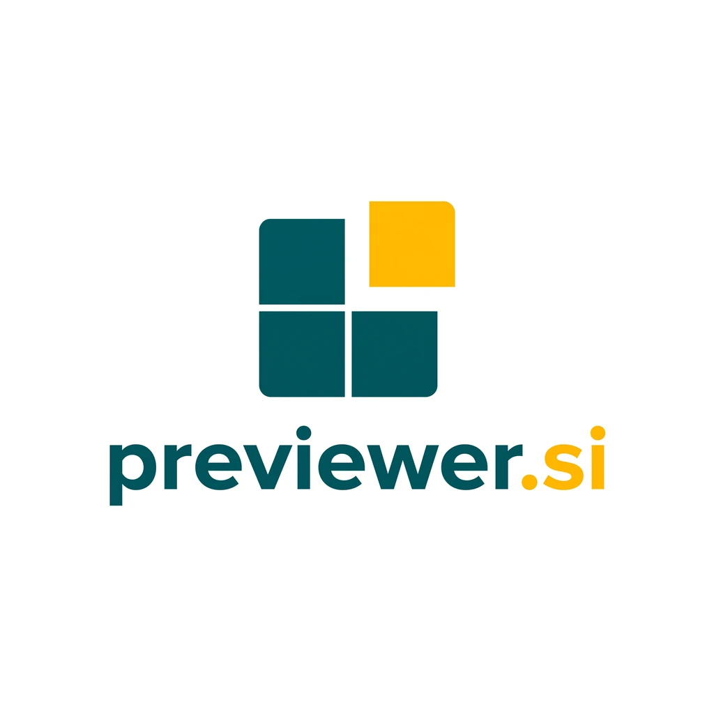 previewer.si logo concept