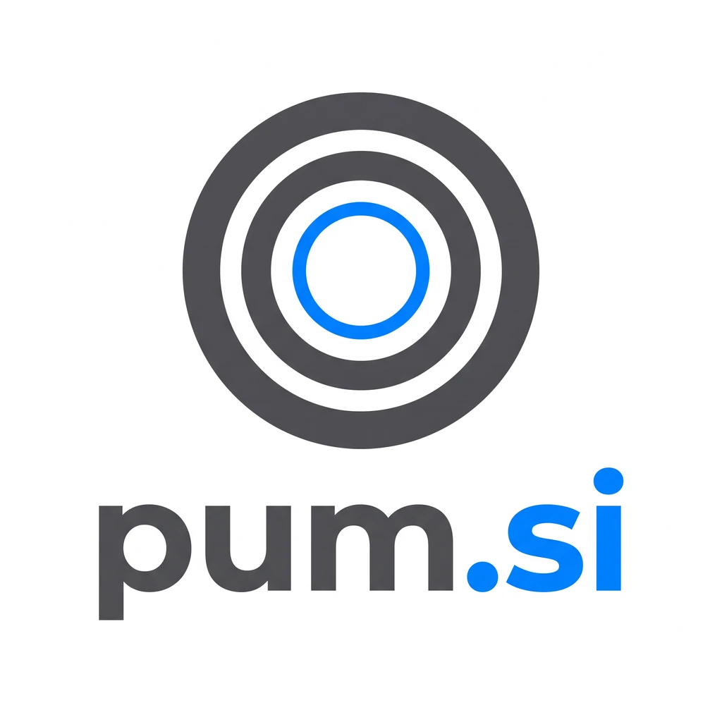 pum.si logo concept