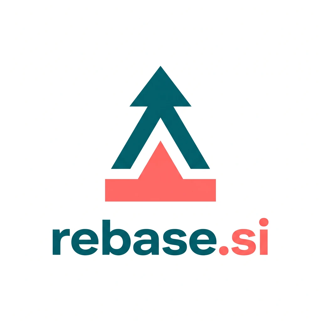 rebase.si logo concept