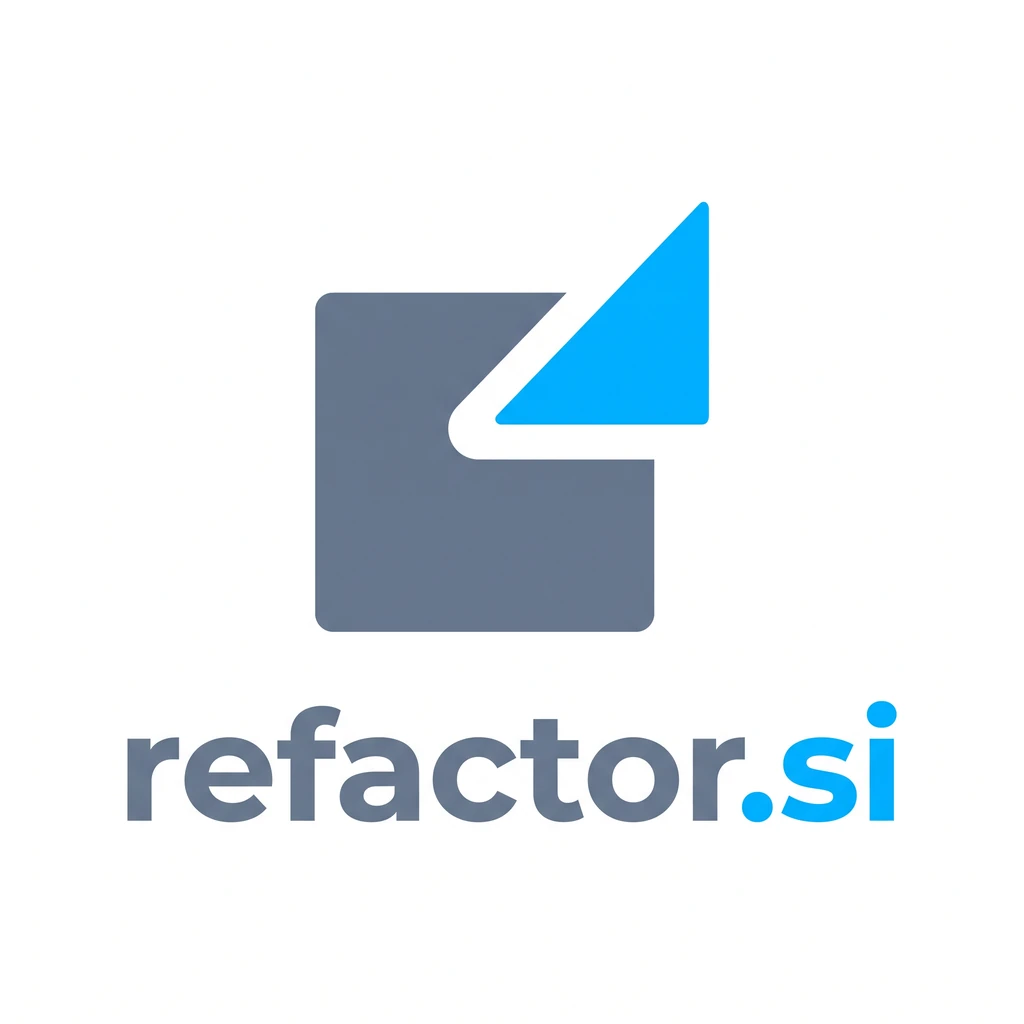 refactor.si logo concept