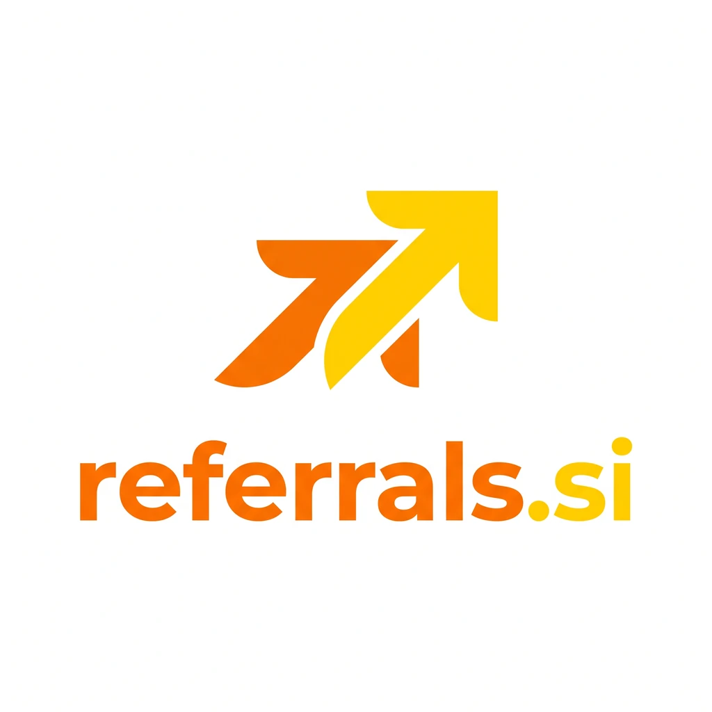 referrals.si logo concept