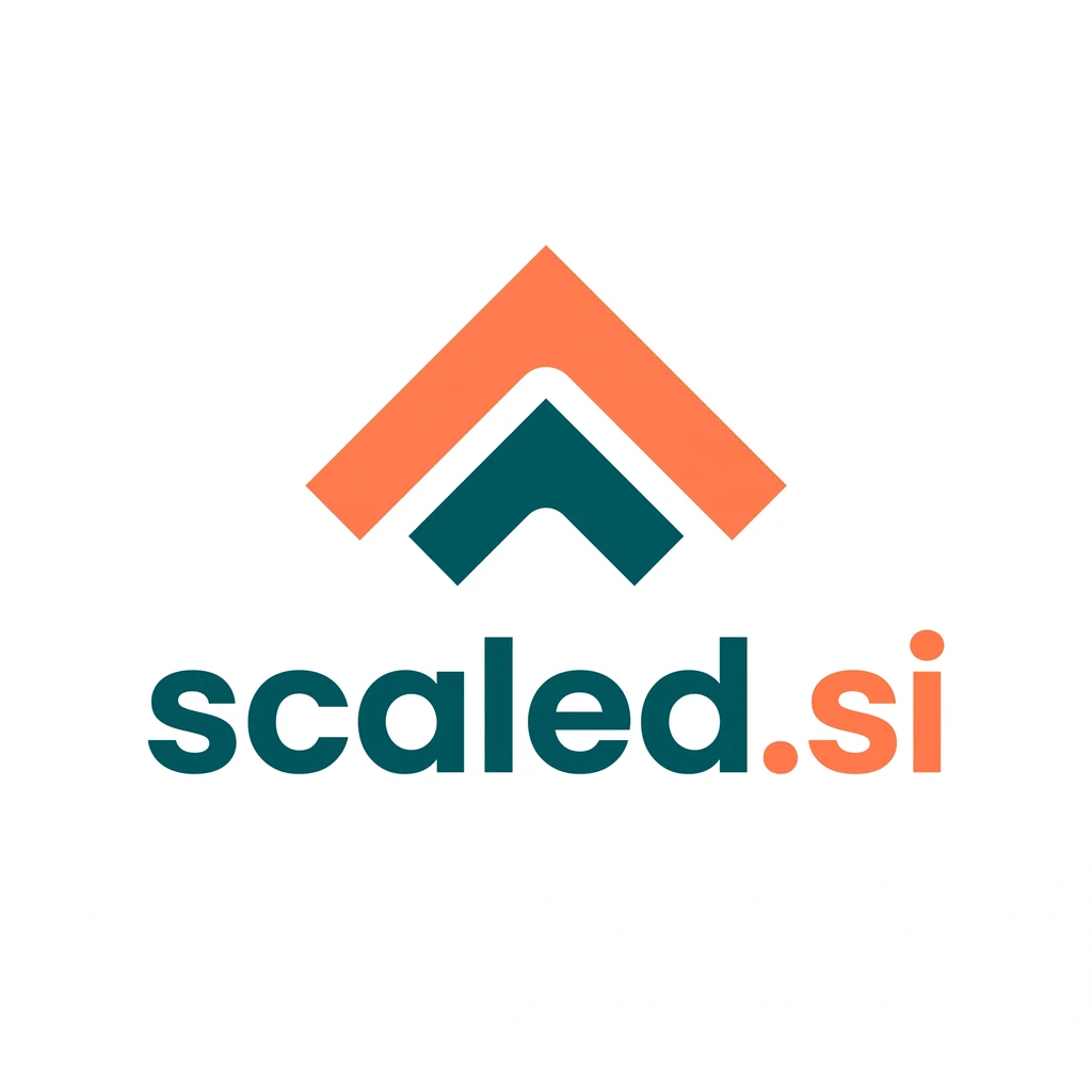 scaled.si logo concept