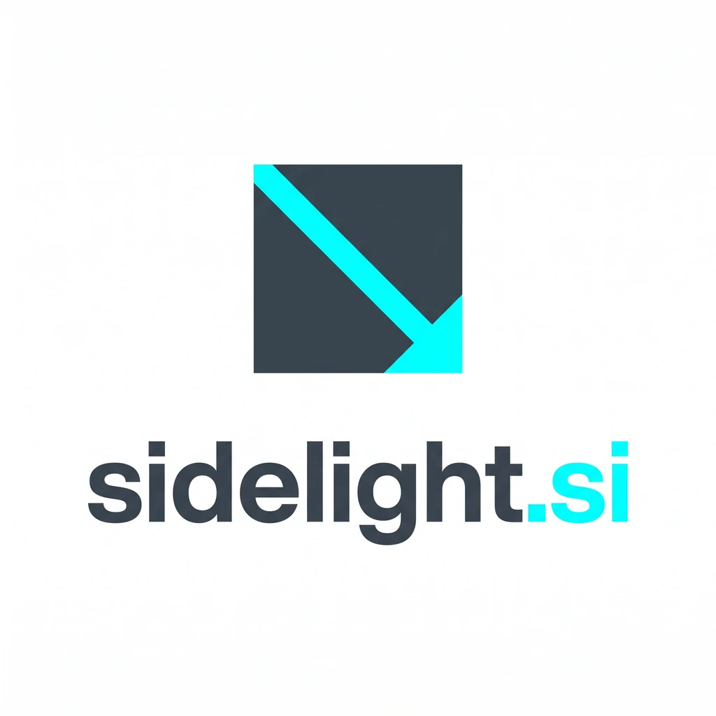 sidelight.si logo concept
