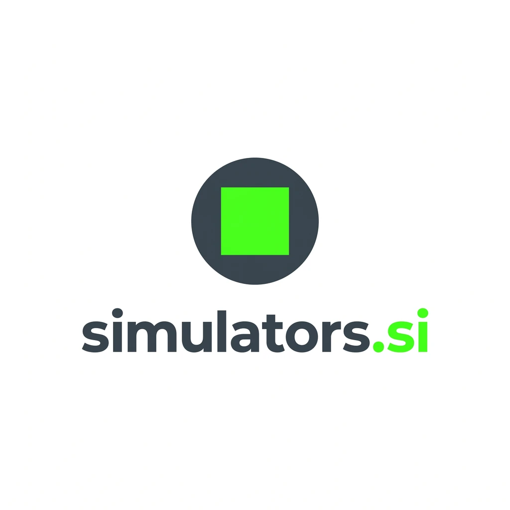 simulators.si logo concept