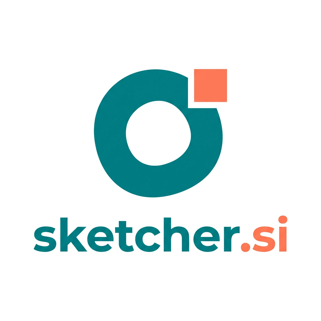 sketcher.si logo concept
