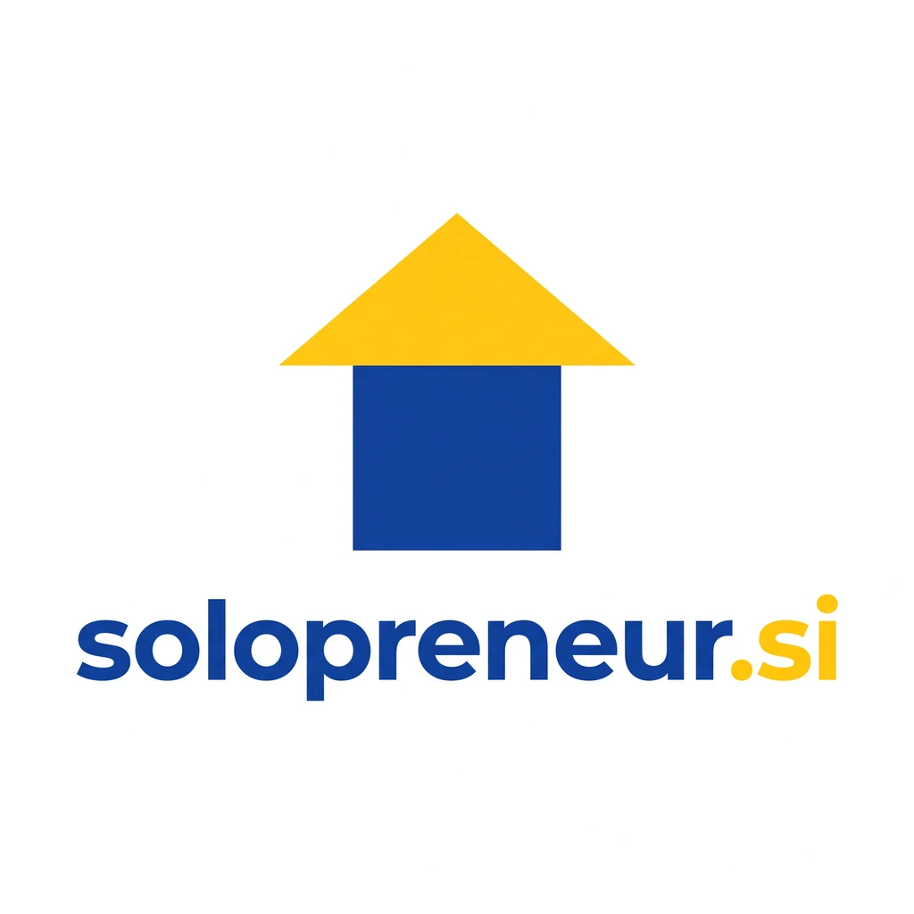 solopreneur.si logo concept