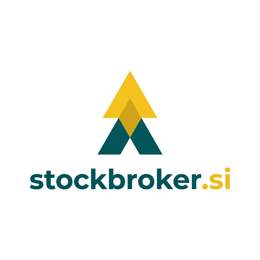 stockbroker.si logo concept