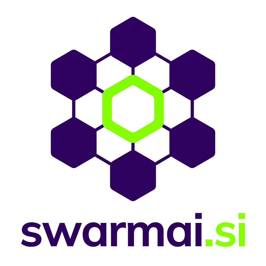 swarmai.si logo concept
