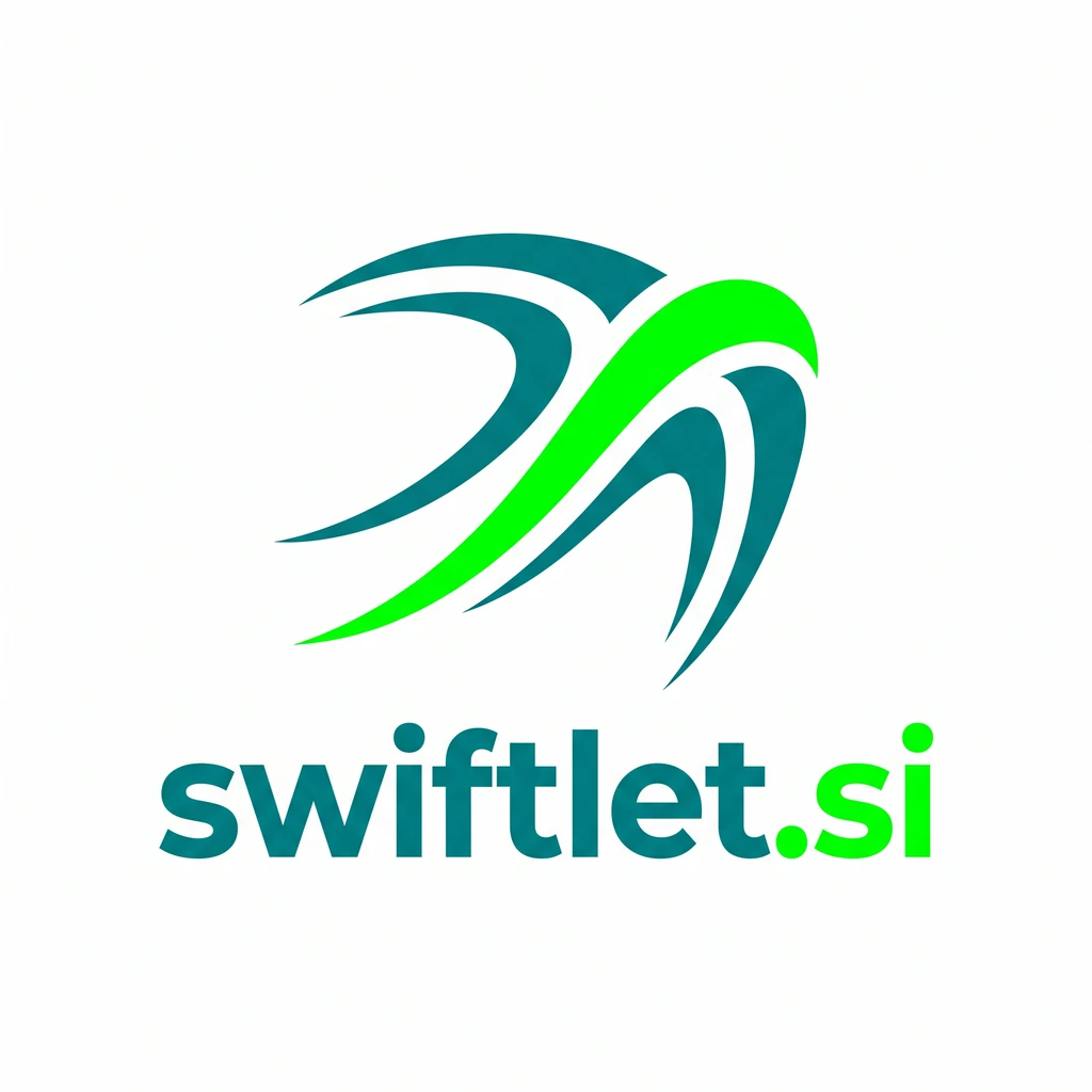 swiftlet.si logo concept