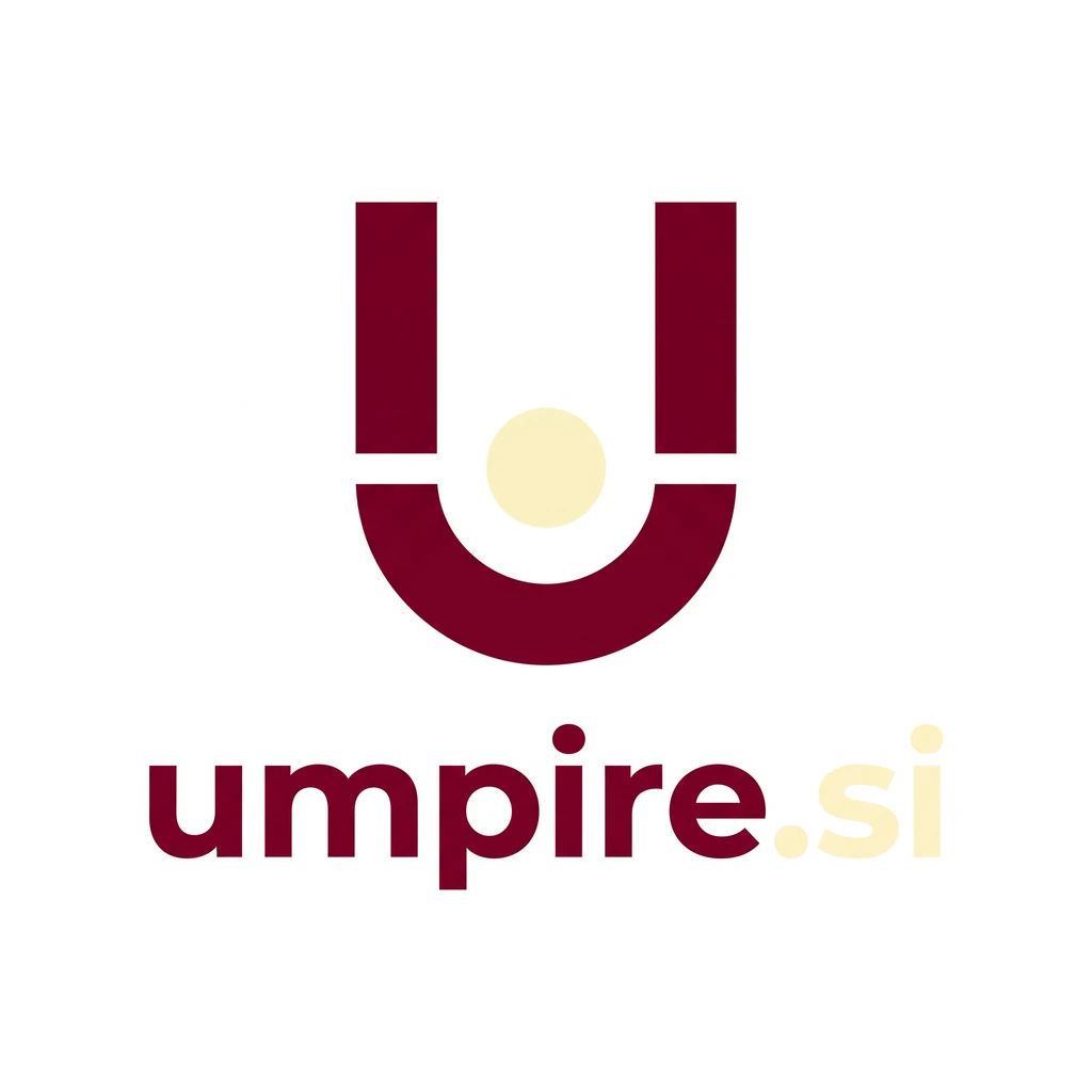 umpire.si logo concept