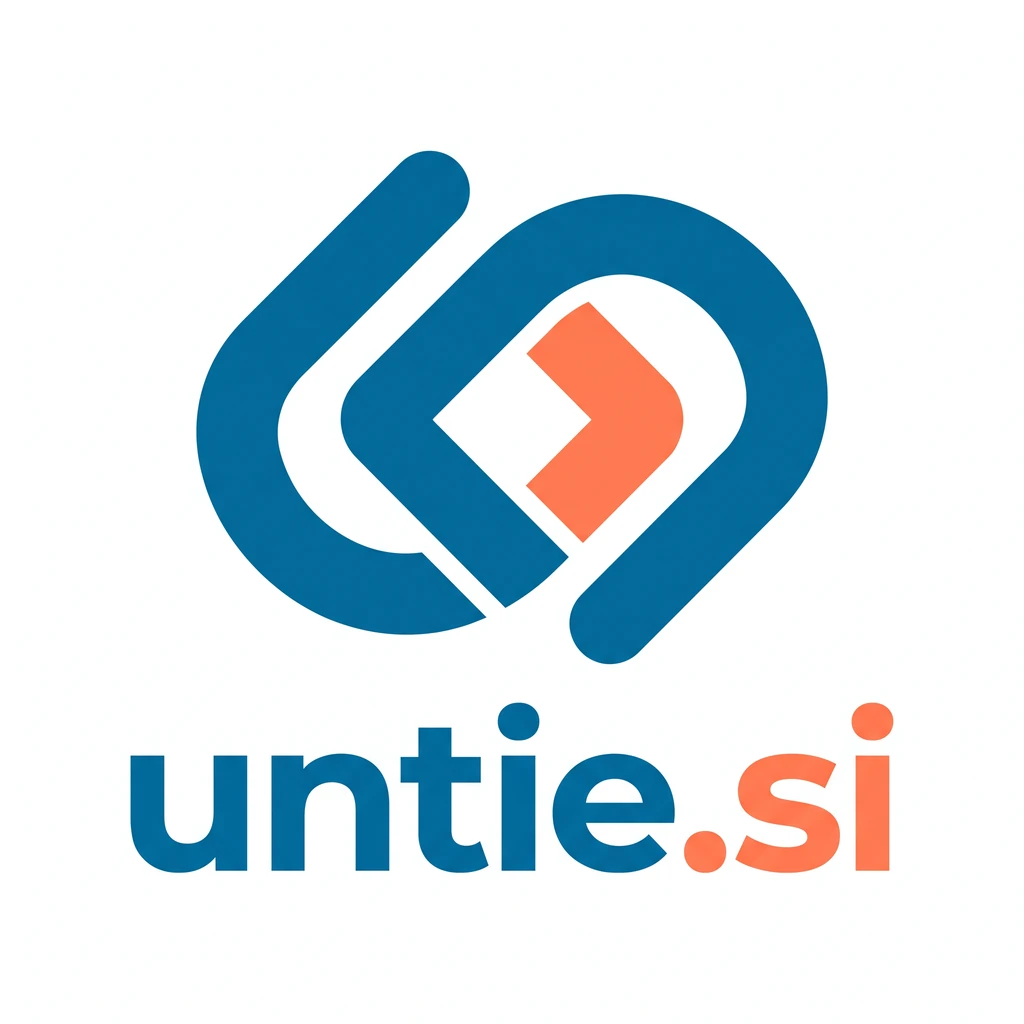 untie.si logo concept