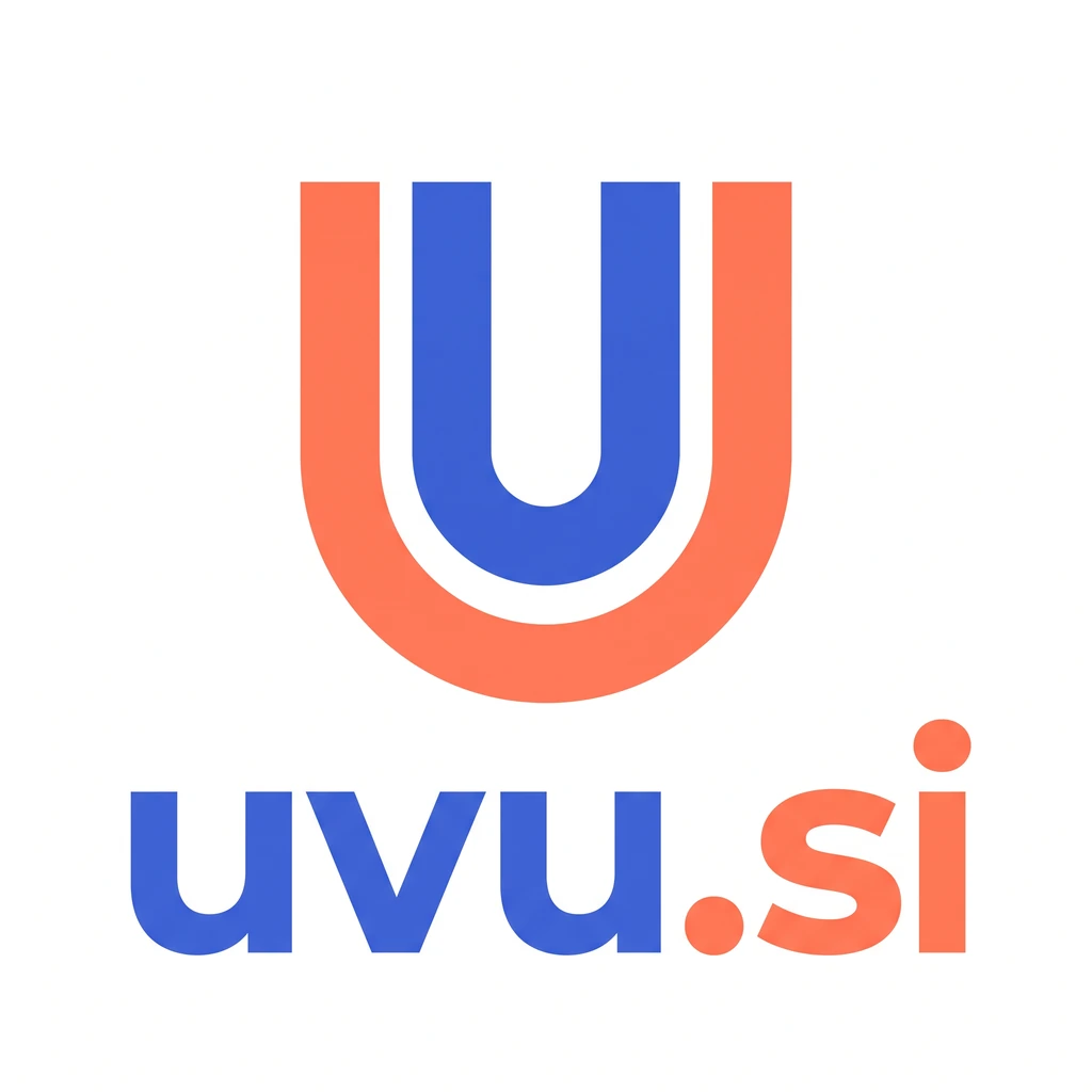 uvu.si logo concept