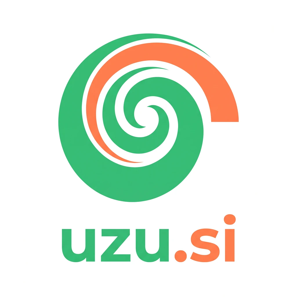 uzu.si logo concept