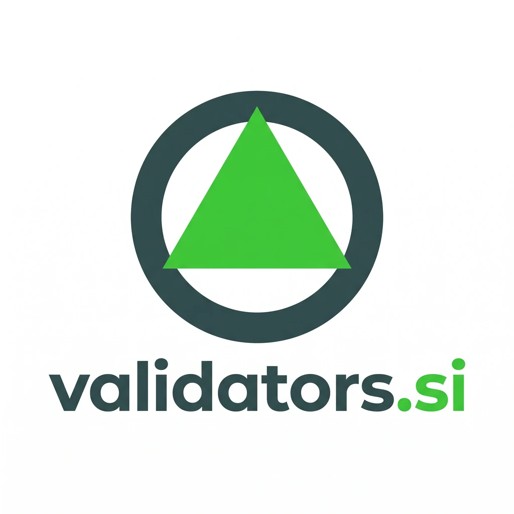 validators.si logo concept