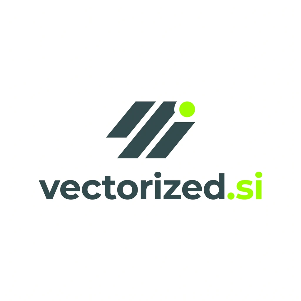 vectorized.si logo concept