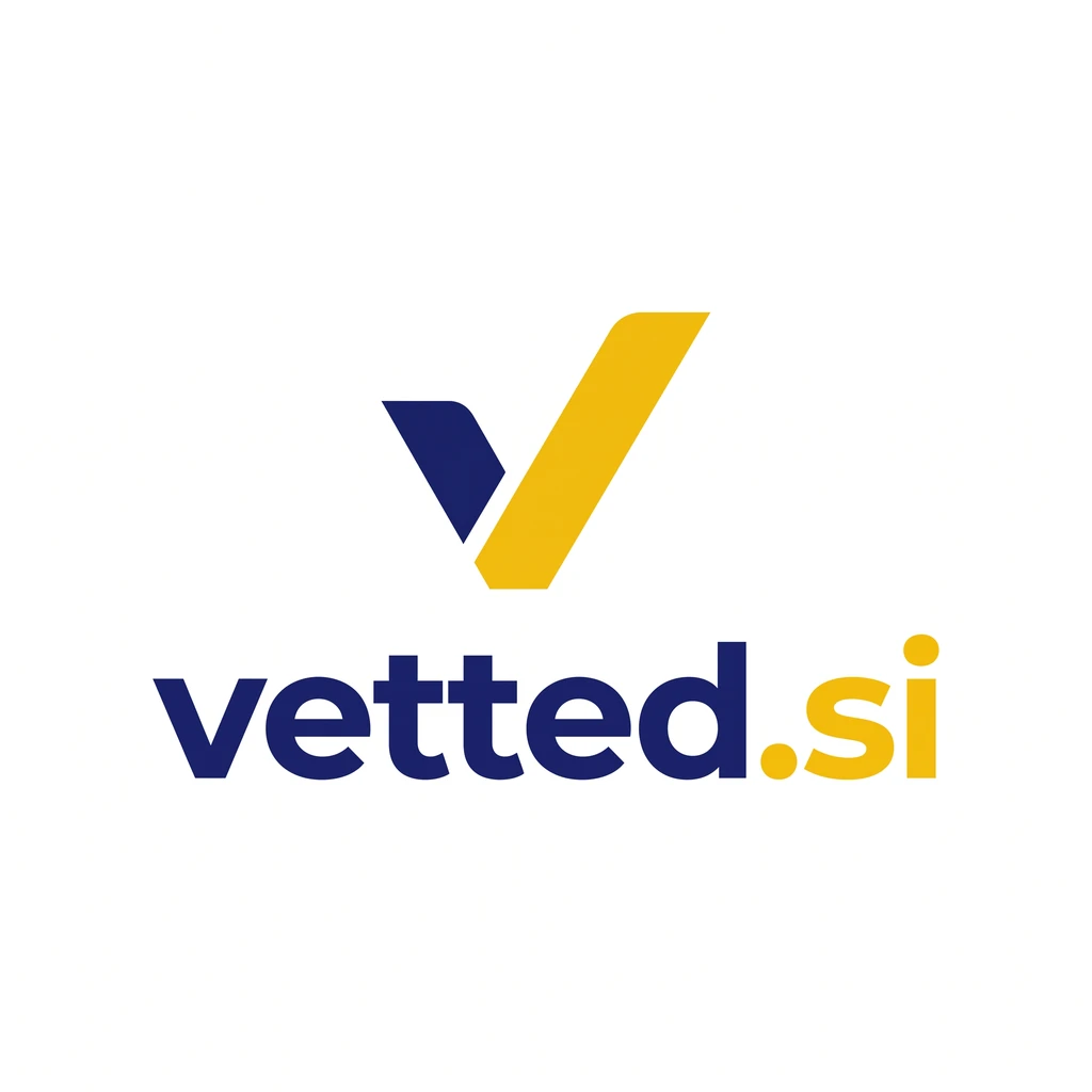 vetted.si logo concept