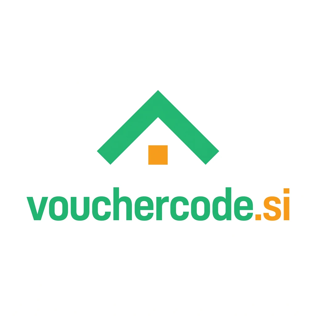 vouchercode.si logo concept