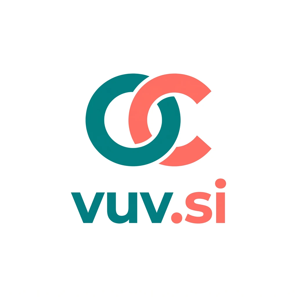 vuv.si logo concept