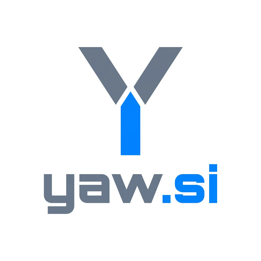 yaw.si logo concept